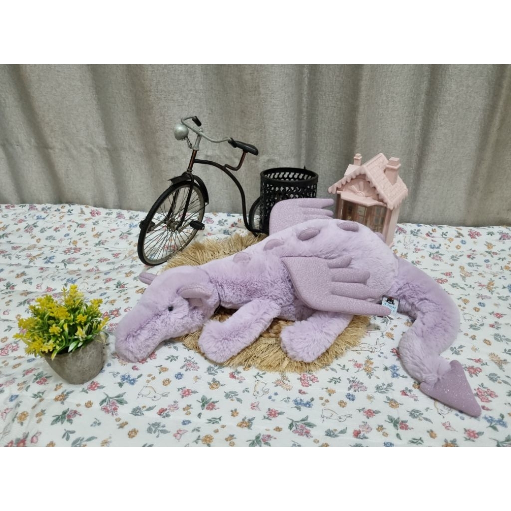 Lavender Dragon Medium by jellycat