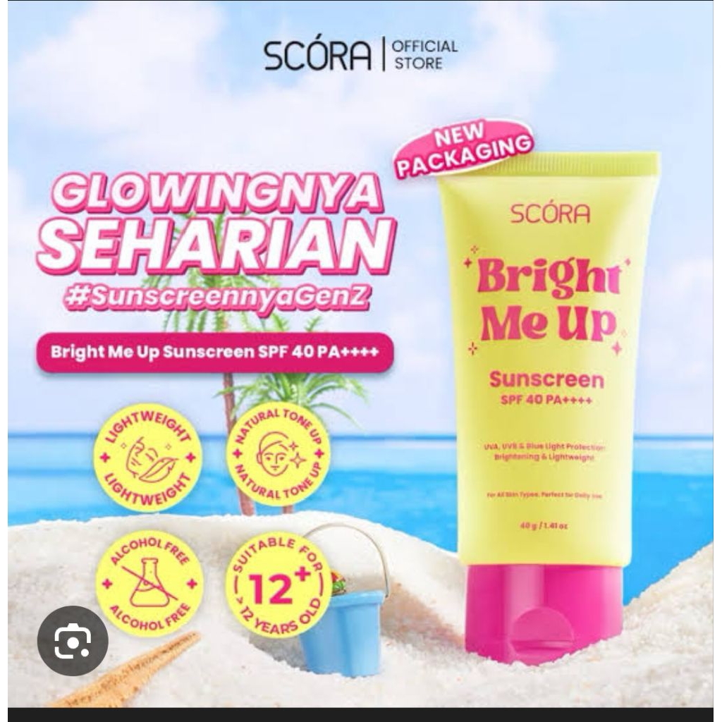 Scora Bright Me Up Sunscreen 30g