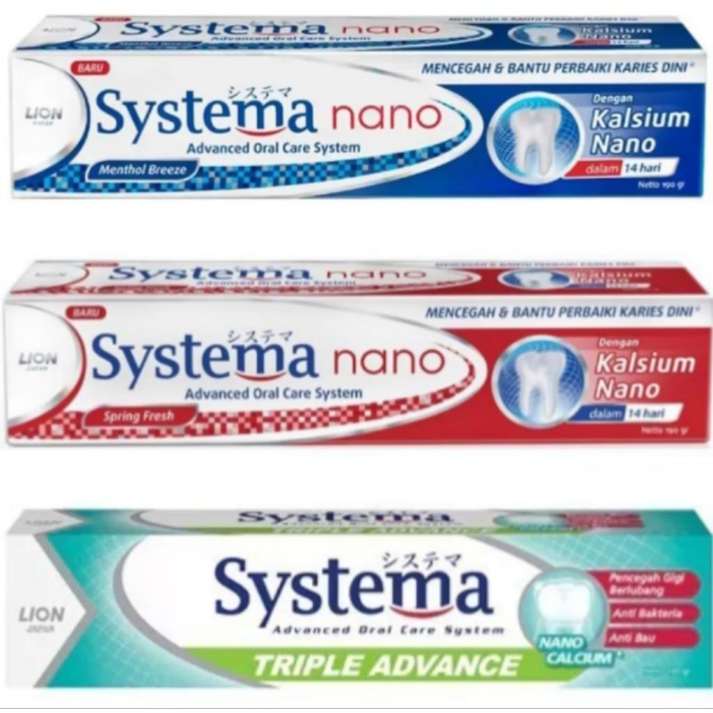 systema pasta gigi 190gr