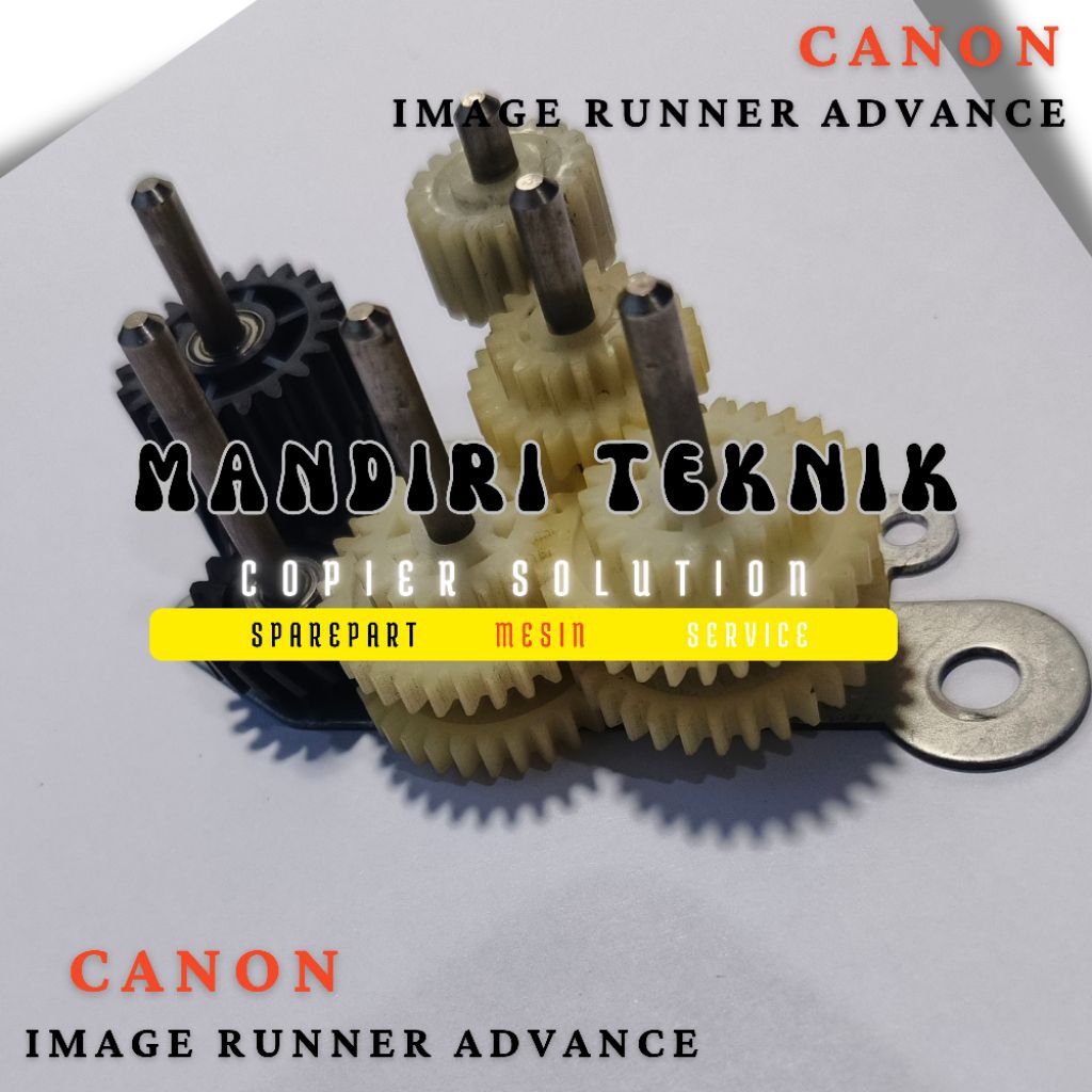 Gear set Developing original iR5000/6570/5050 Cabutan