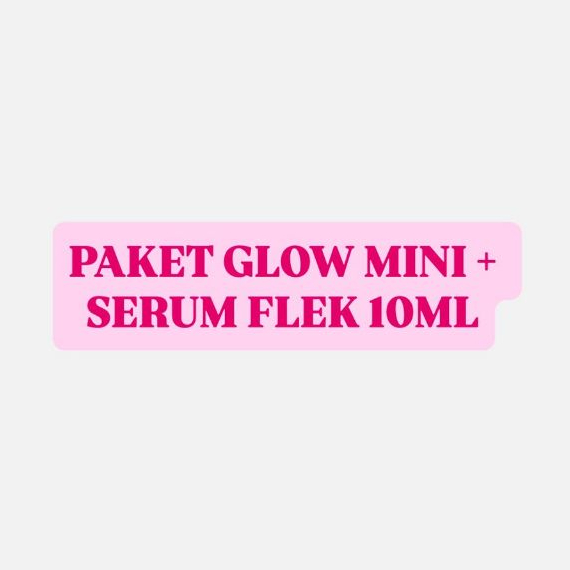 AMAVI - PAKET GLOW MINI + SERUM FLEK 10ML
