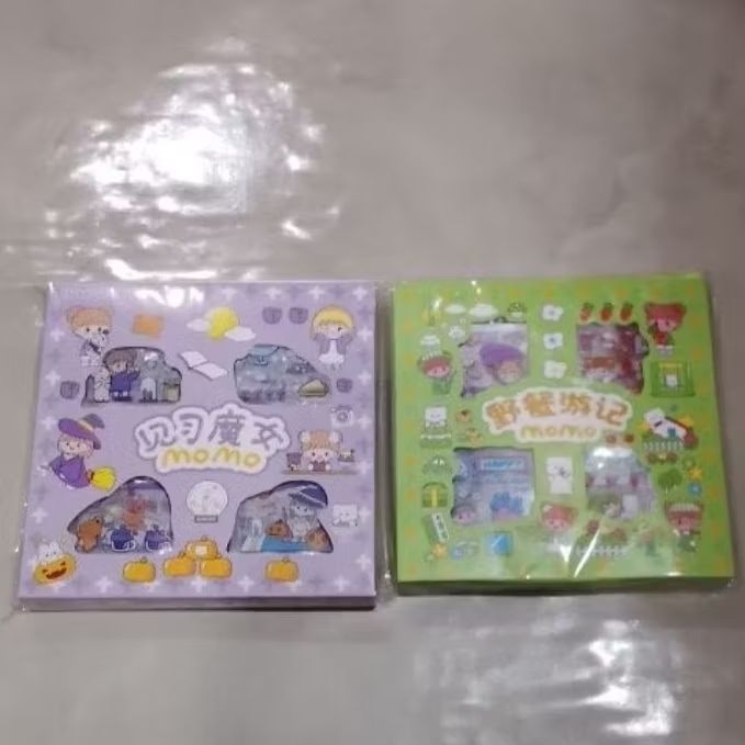 stiker gift box 100 sheets