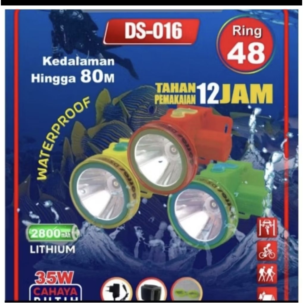 Senter Kepala Dorras DS 016