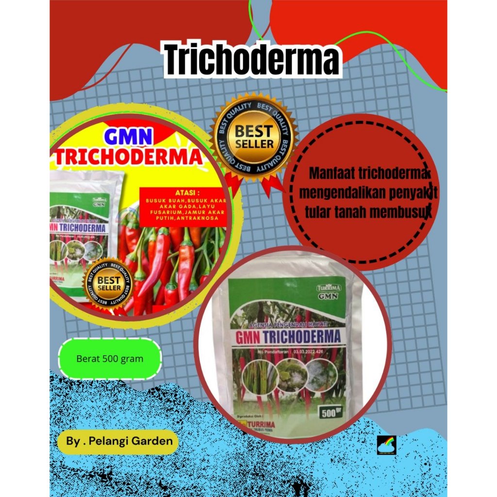 SOLUSI AMPUH !! Trichoderma Cair Dan Padat, Trichoderma Cornu Damae Isi 500gram