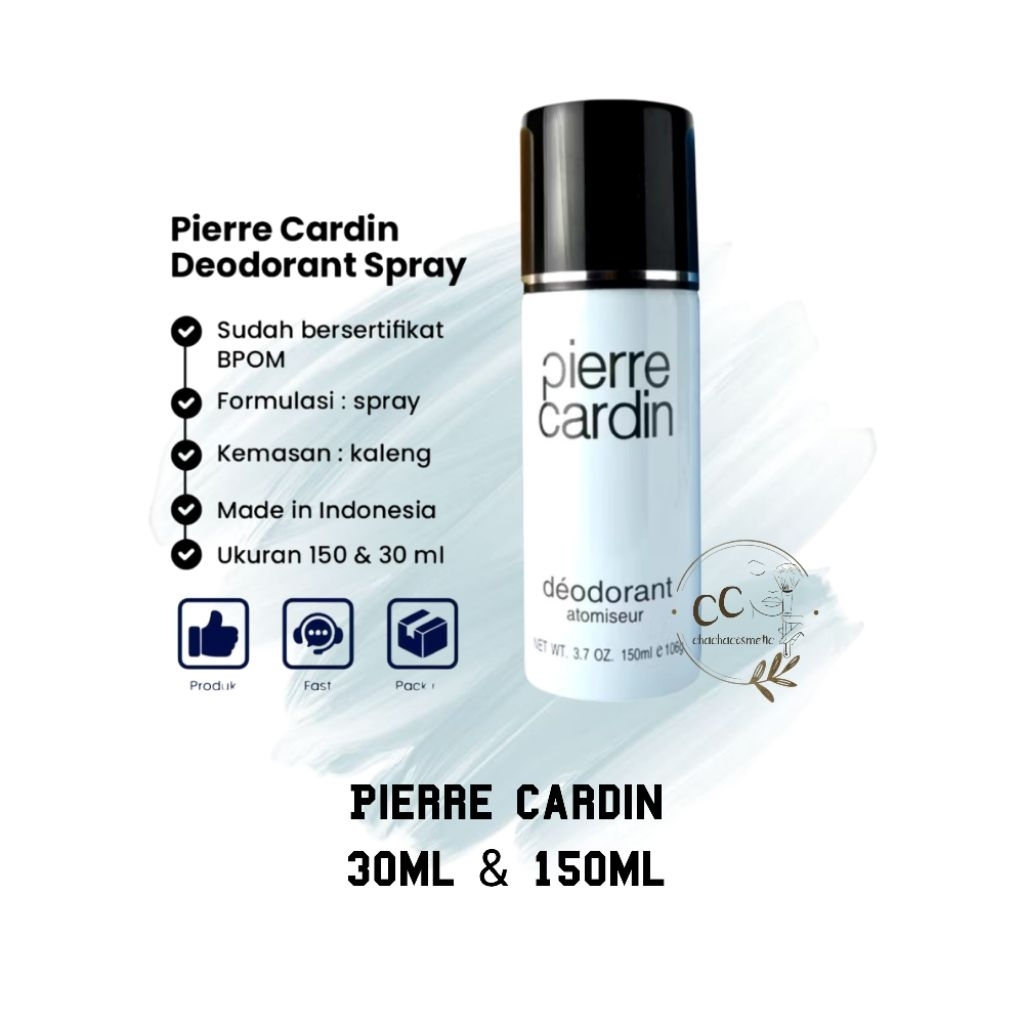 Pierre Cardin Deodorant Spray 30ml & 150ml