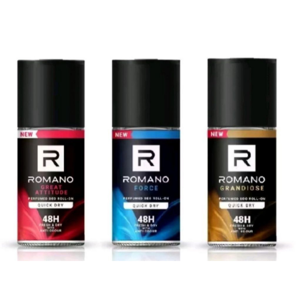Romano Deodorant Roll On All Variant 50ml