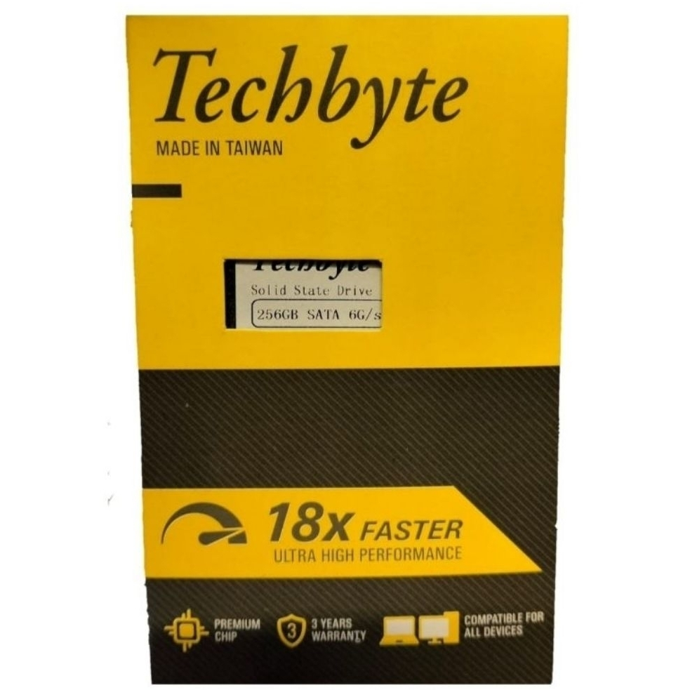 SSD Techbyte 256 GB Bergaransi
