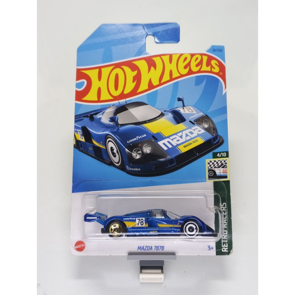Hot wheels Mazda 787b blue