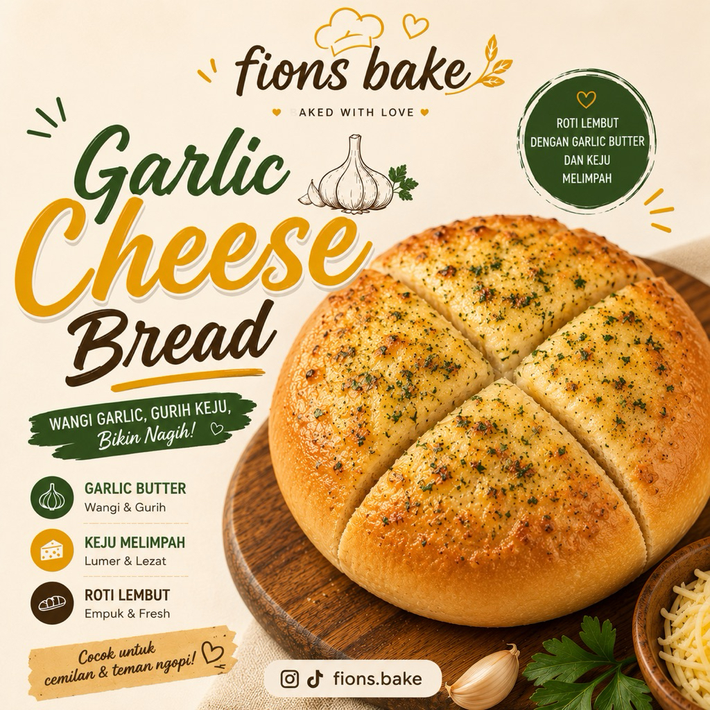 Garlic cheese Bread