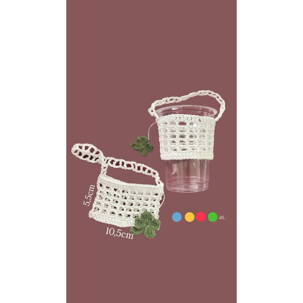 Cup Holder Rajut