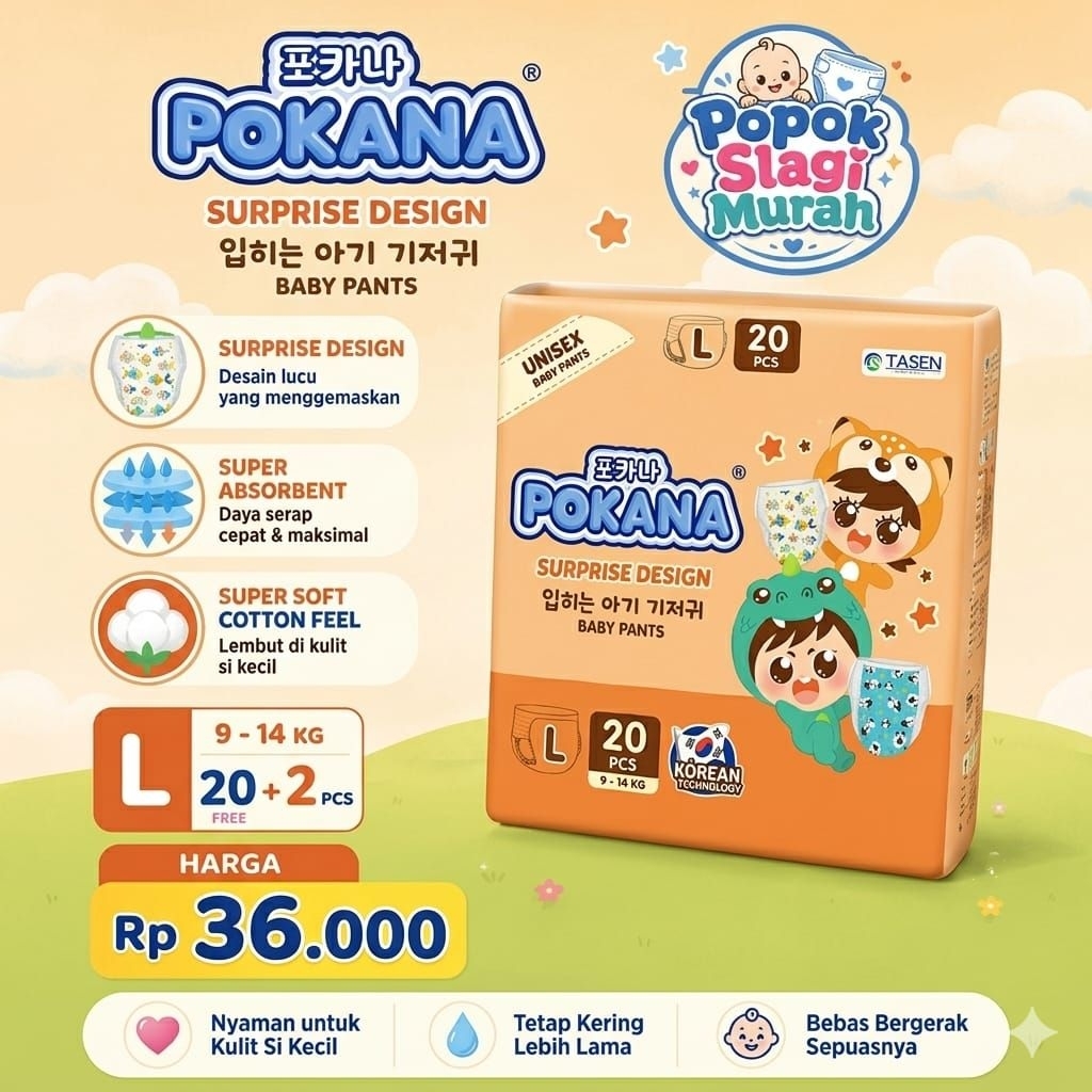 Pokana Diaper Pants L20