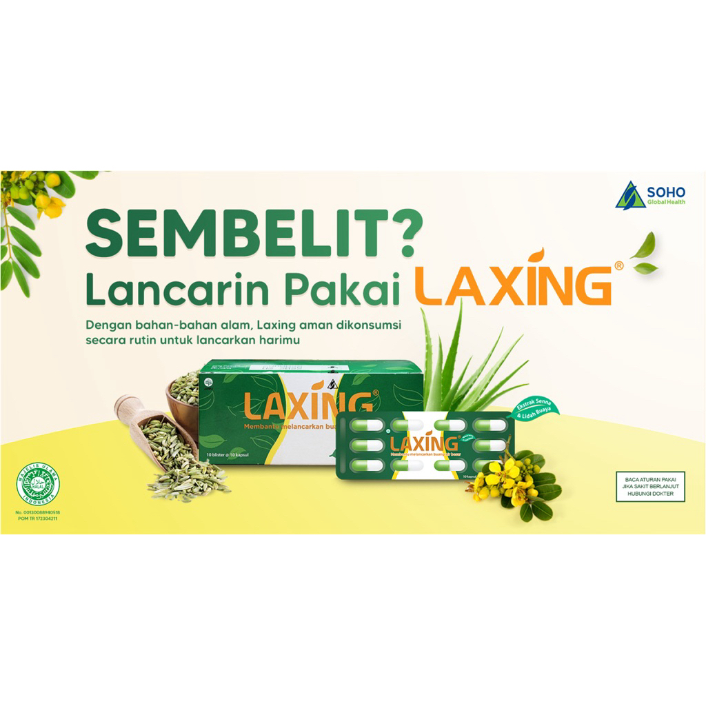Laxing S’10 Tablet - ORIGINAL BPOM