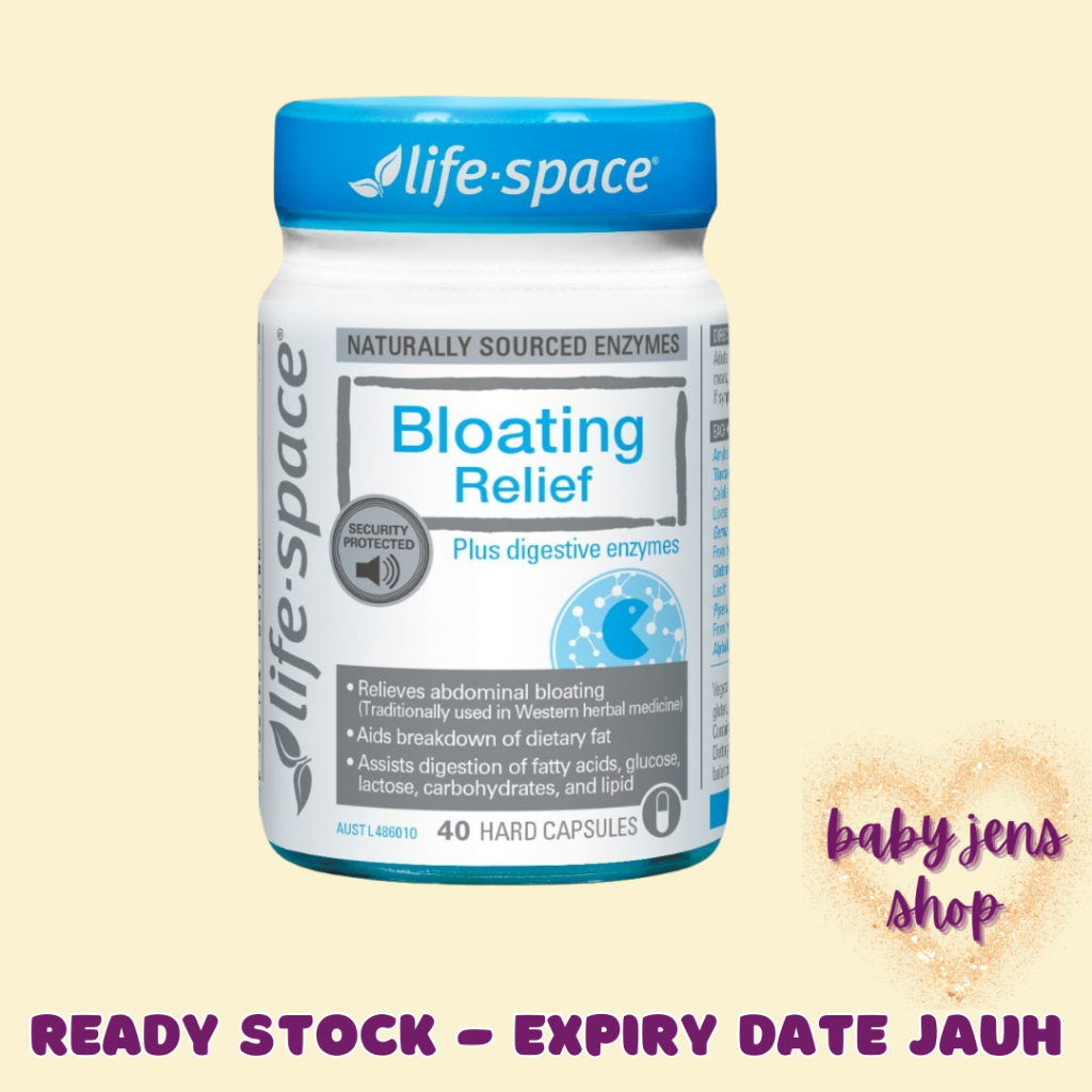 Life Space Bloating Relief 40 Capsules