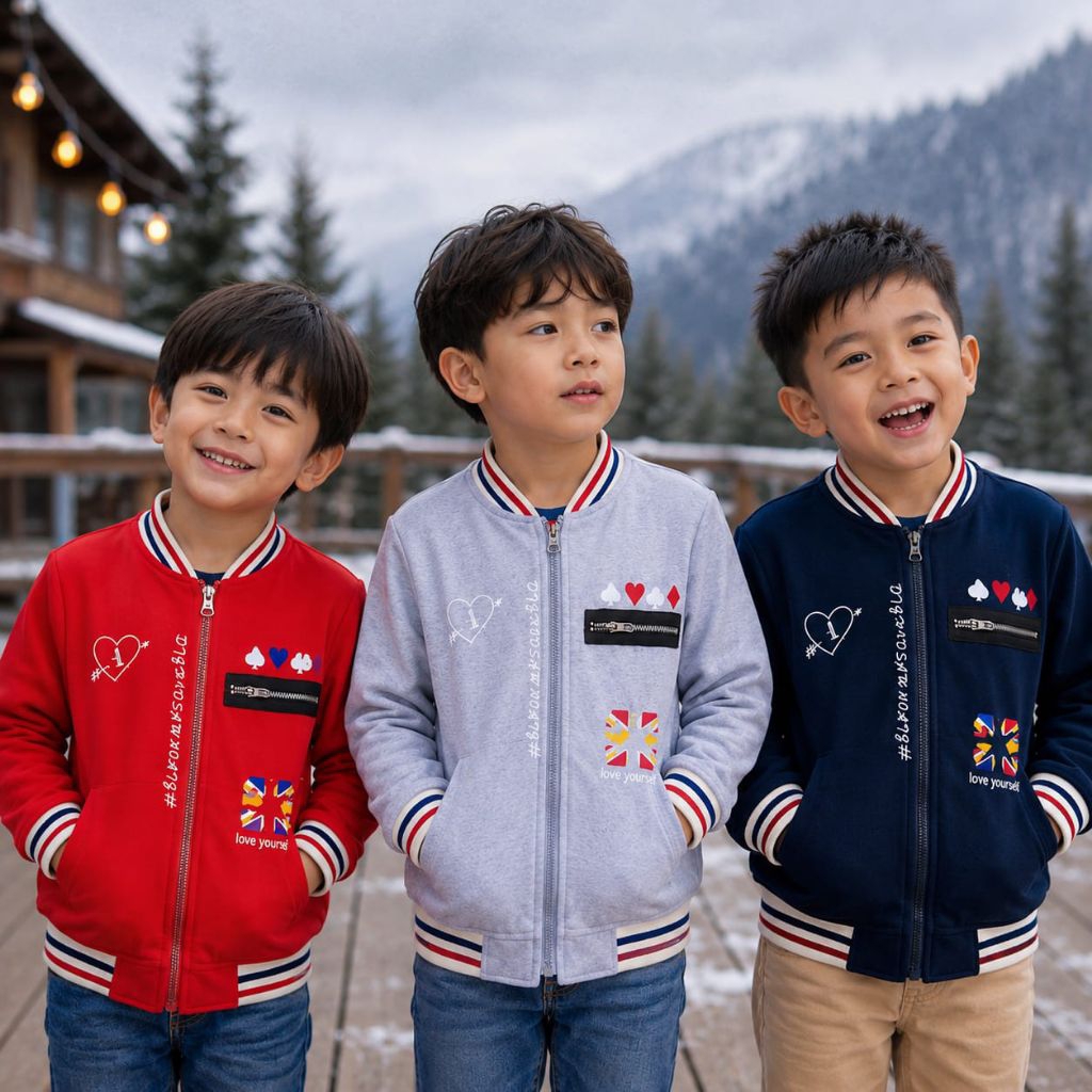 Jaket katun anak
