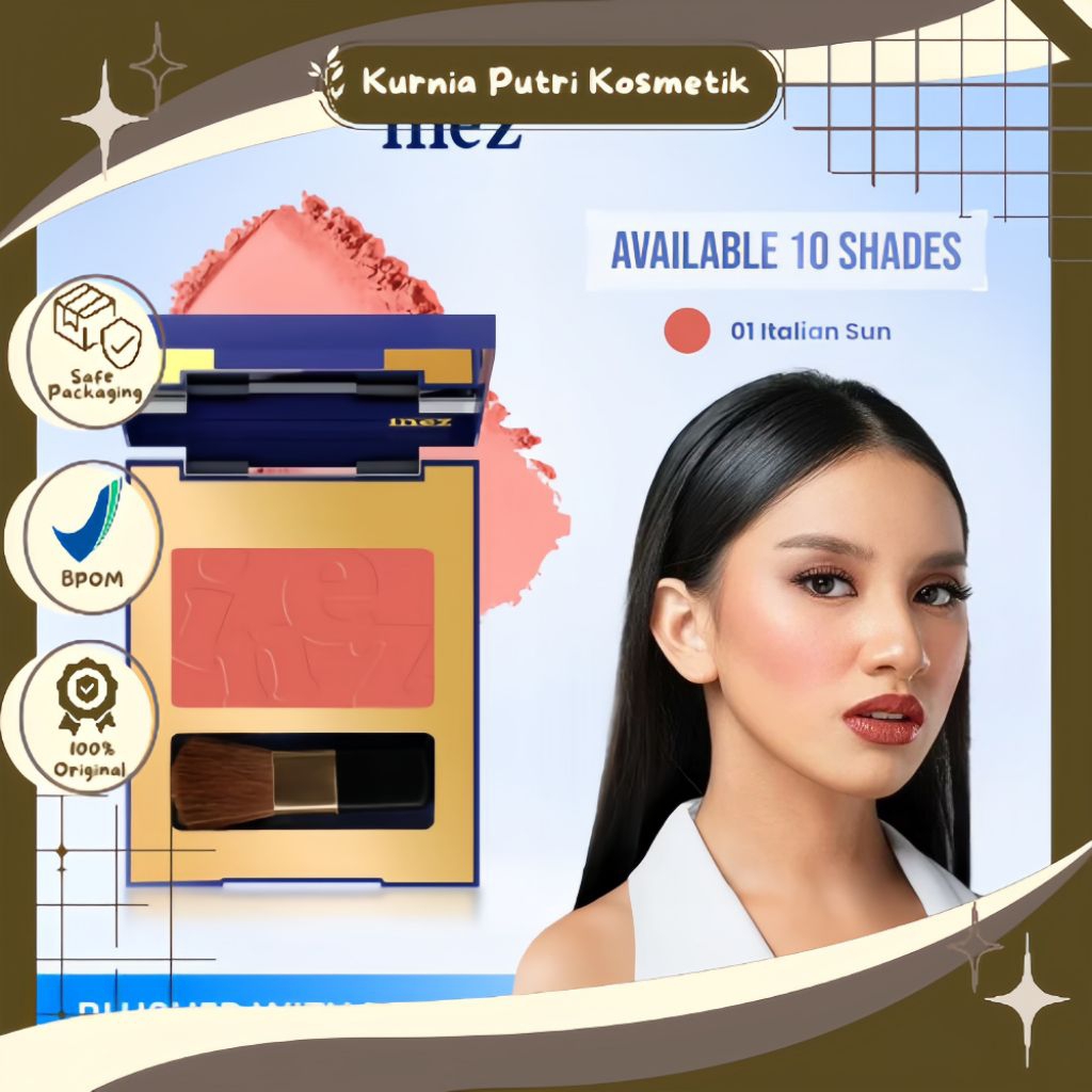 INEZ BLUSHER WITH BRUSH