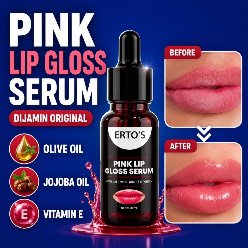 Pink Lip Gloss Serum