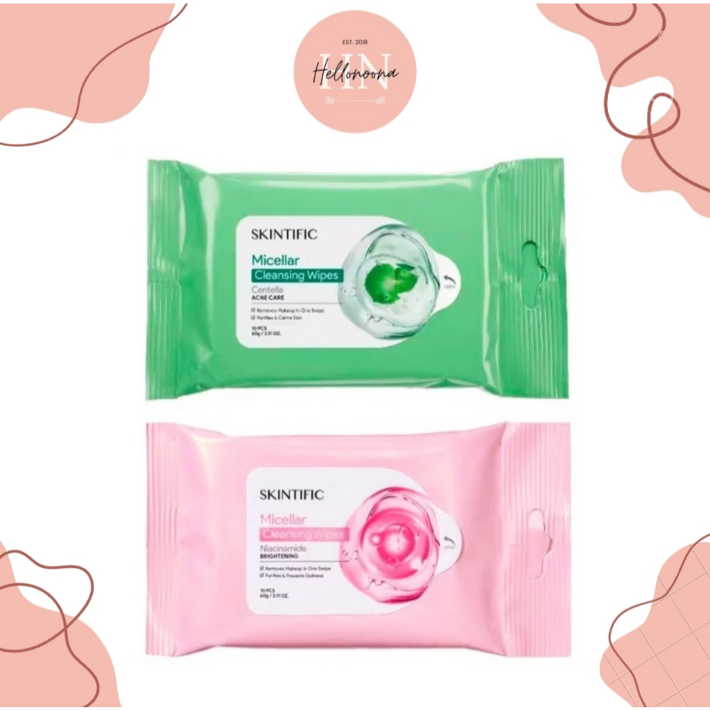 SKINTIFIC - Micellar Cleansing Wipes 10 Sheets