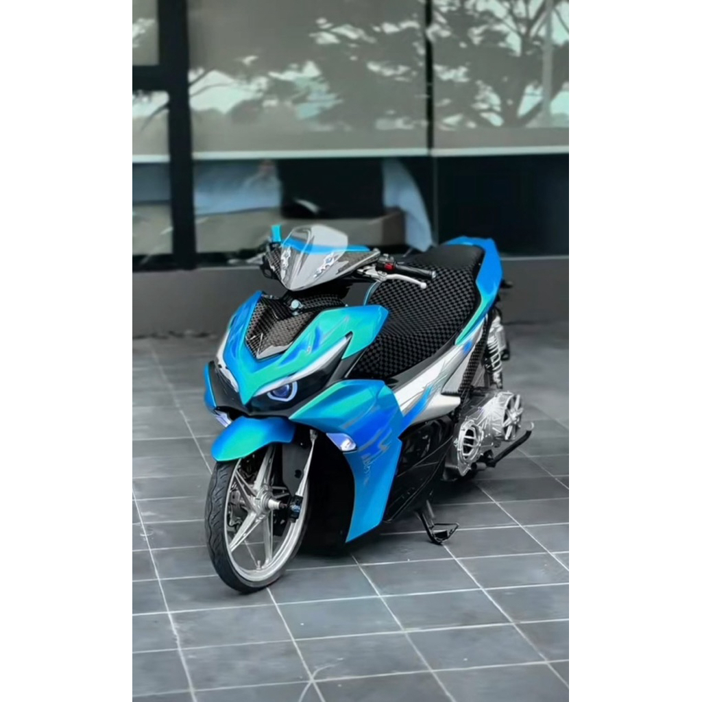 Cat Pu Aliens Blue