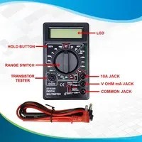Multimeter/Multitester Digital DT830B