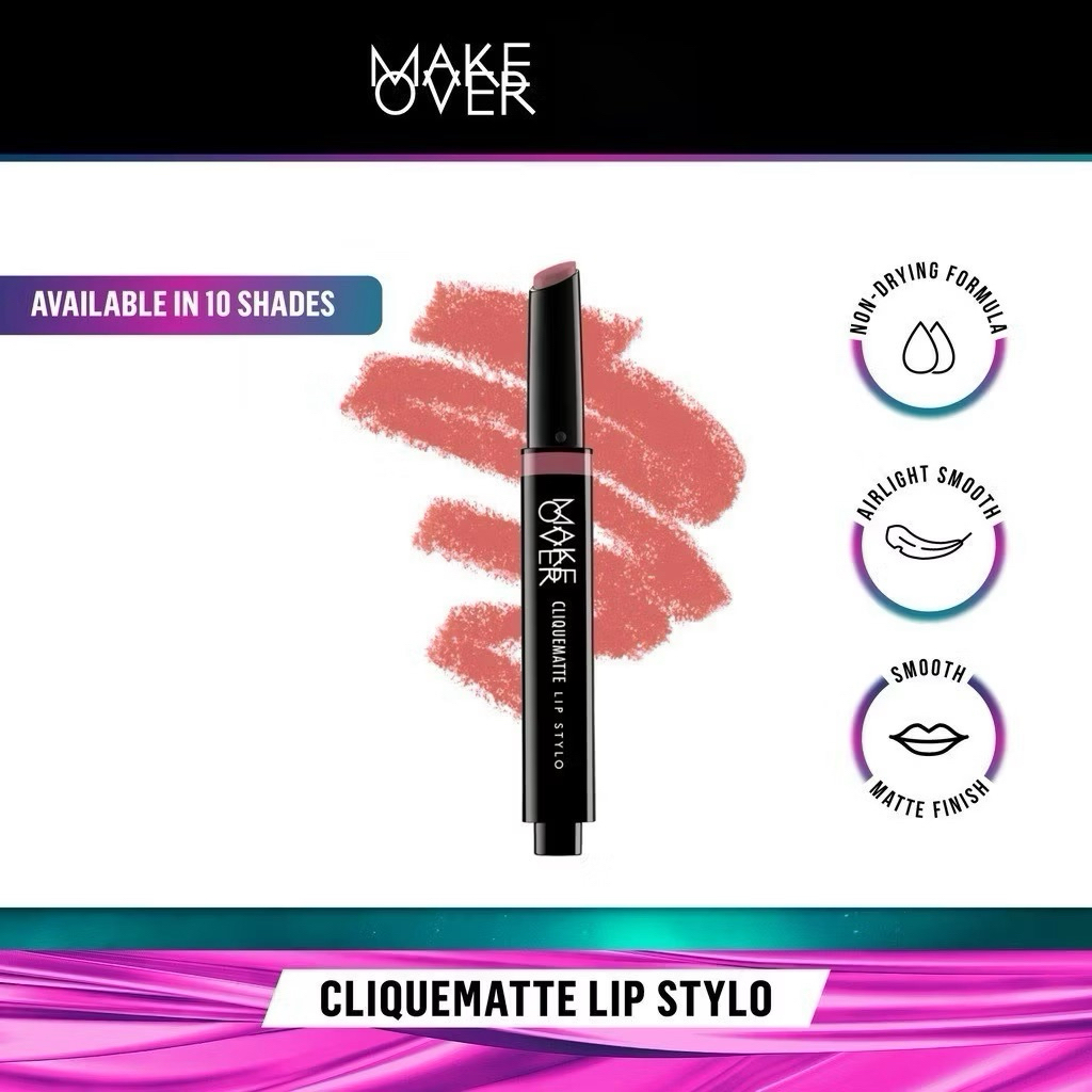 Make Over Qliquematte lip Stylo