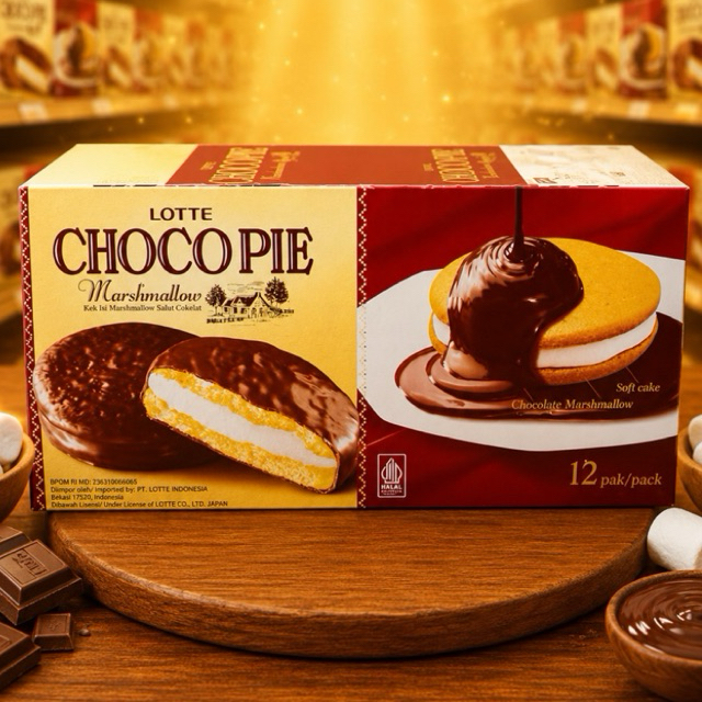 Lotte Choco Pie Marshmallow