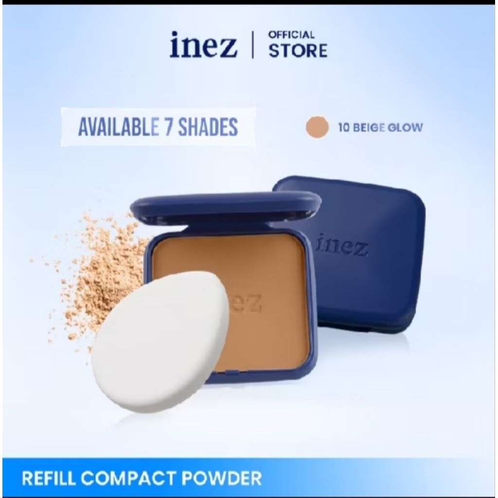 INEZ Refill Compact Powder - Beige Glow
