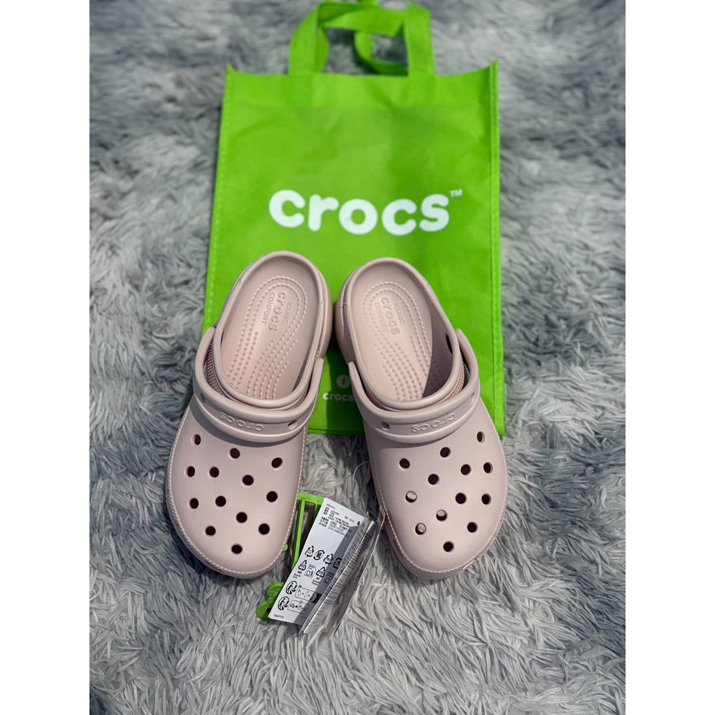 Crocs platform quartz