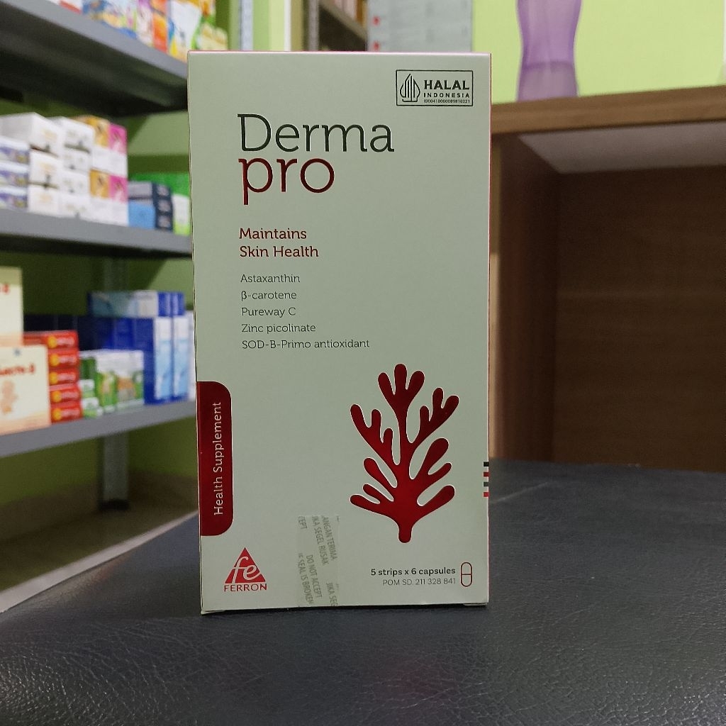 DERMA PRO TABLET SUPLEMEN KECANTIKAN