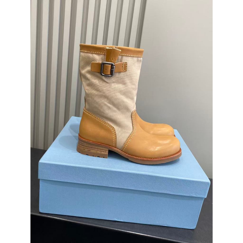 Boots PYur Leather Canvas Boots