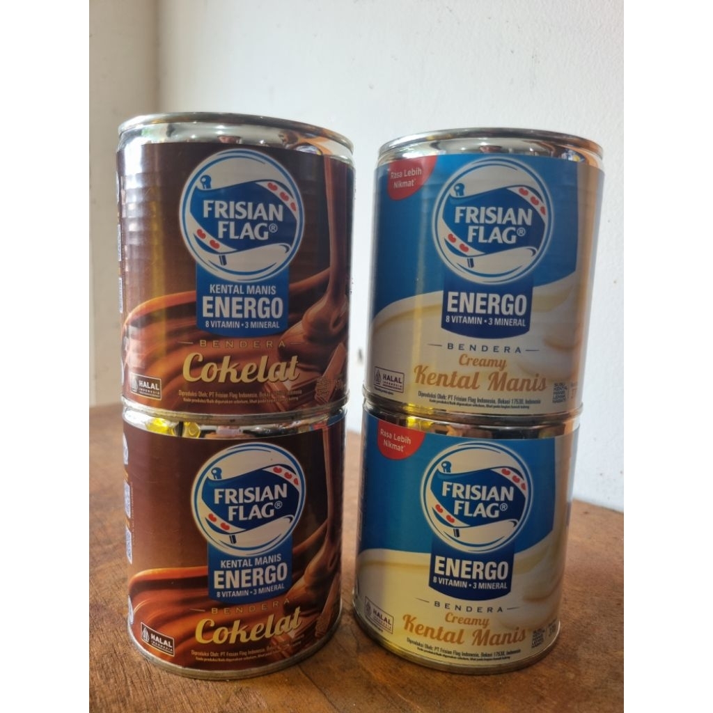 SKM BENDERA Putih Kaleng 370gr