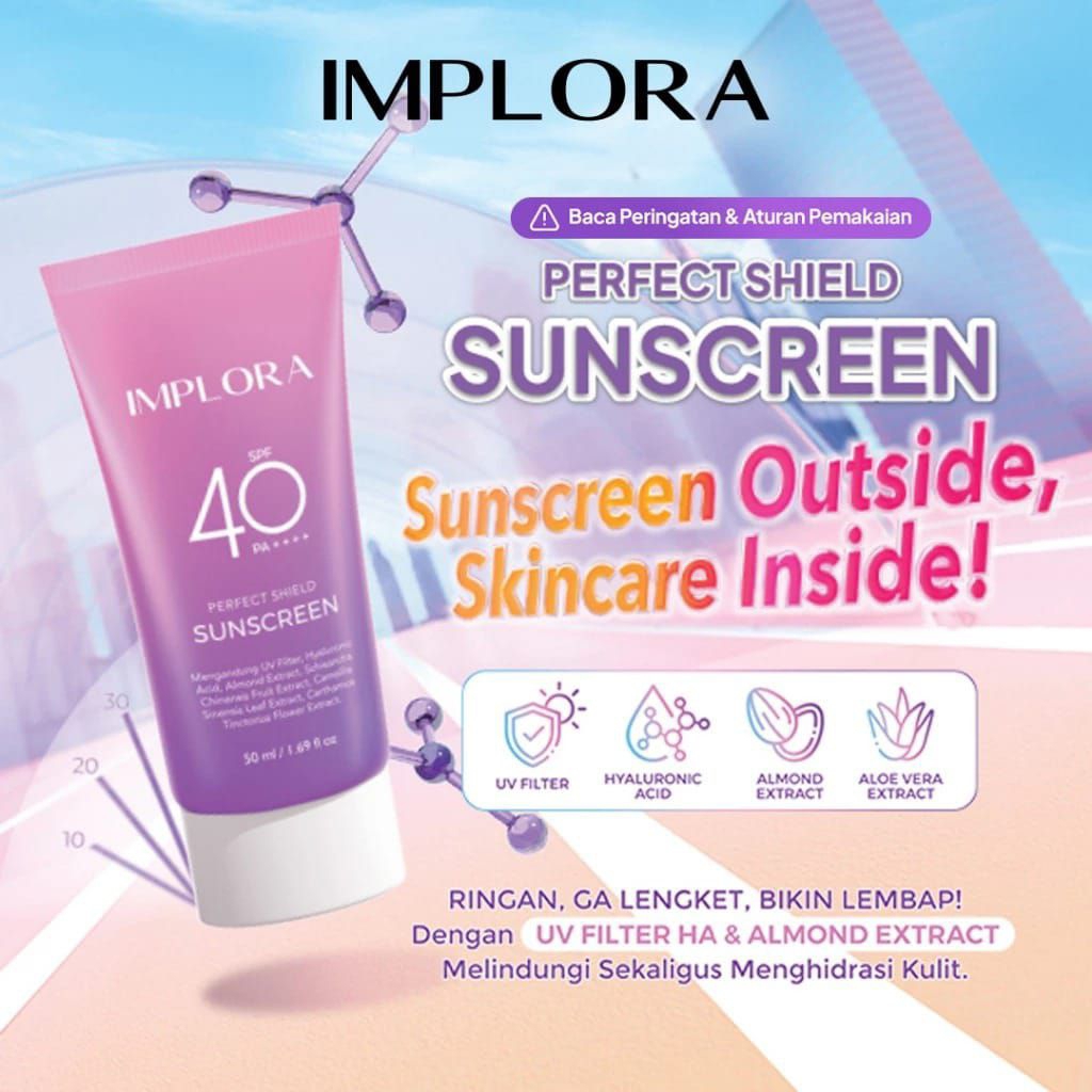 Implora Perfect Shield Sunscreen SPF 40 PA++++ 25ml<br/>