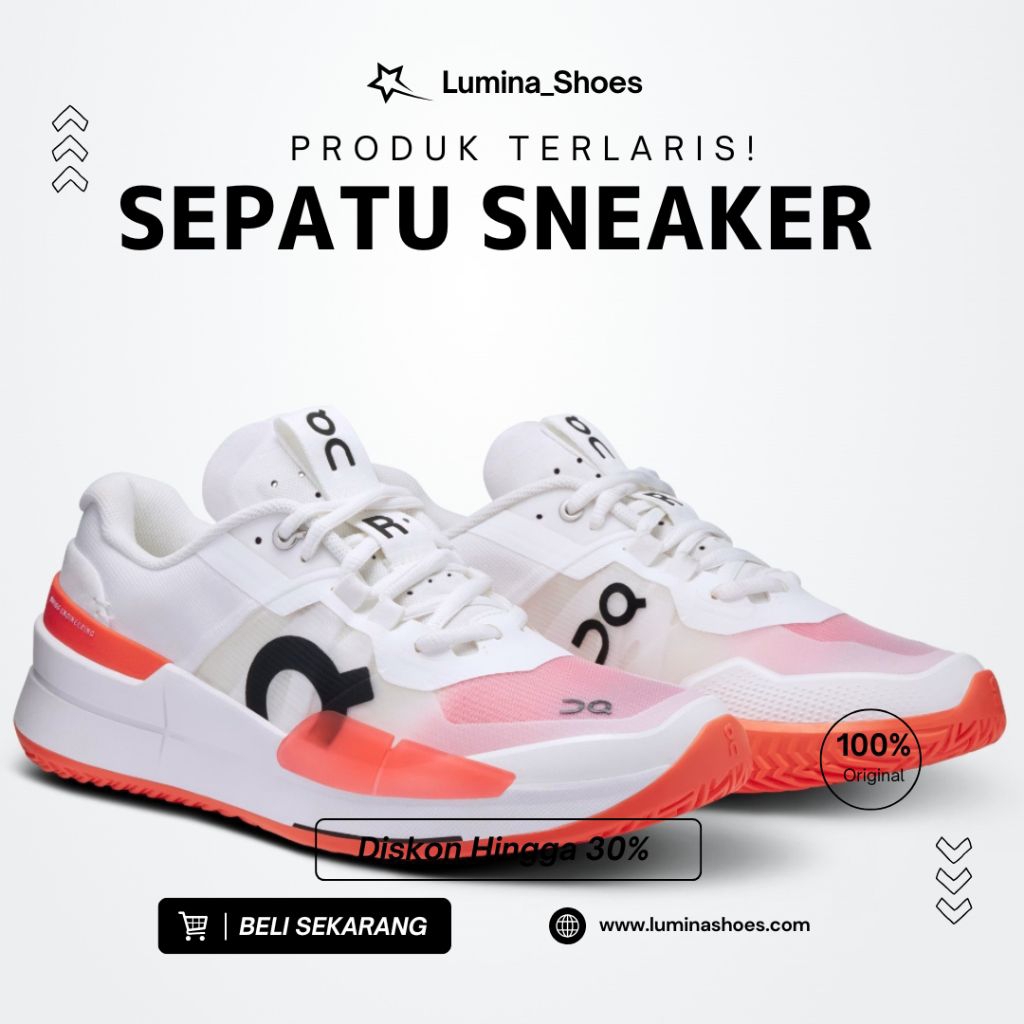 on cloud The Roger Pro 2 White/Orange