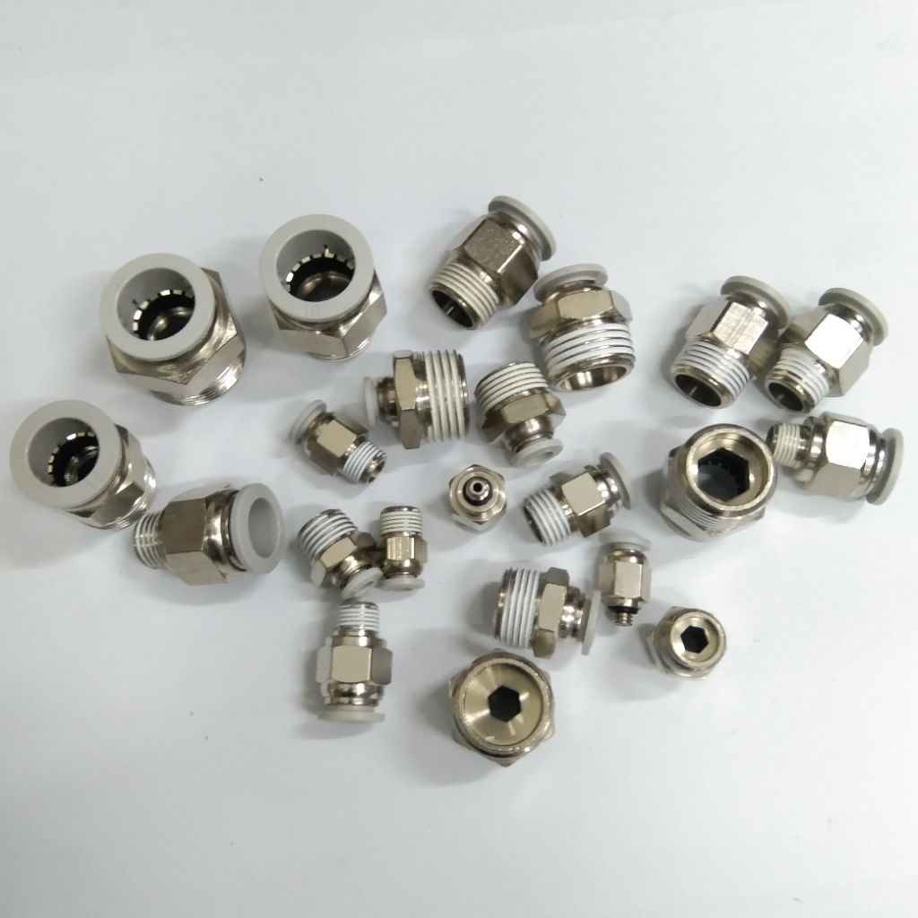 Fitting Pneumatic Lurus model ( PC )