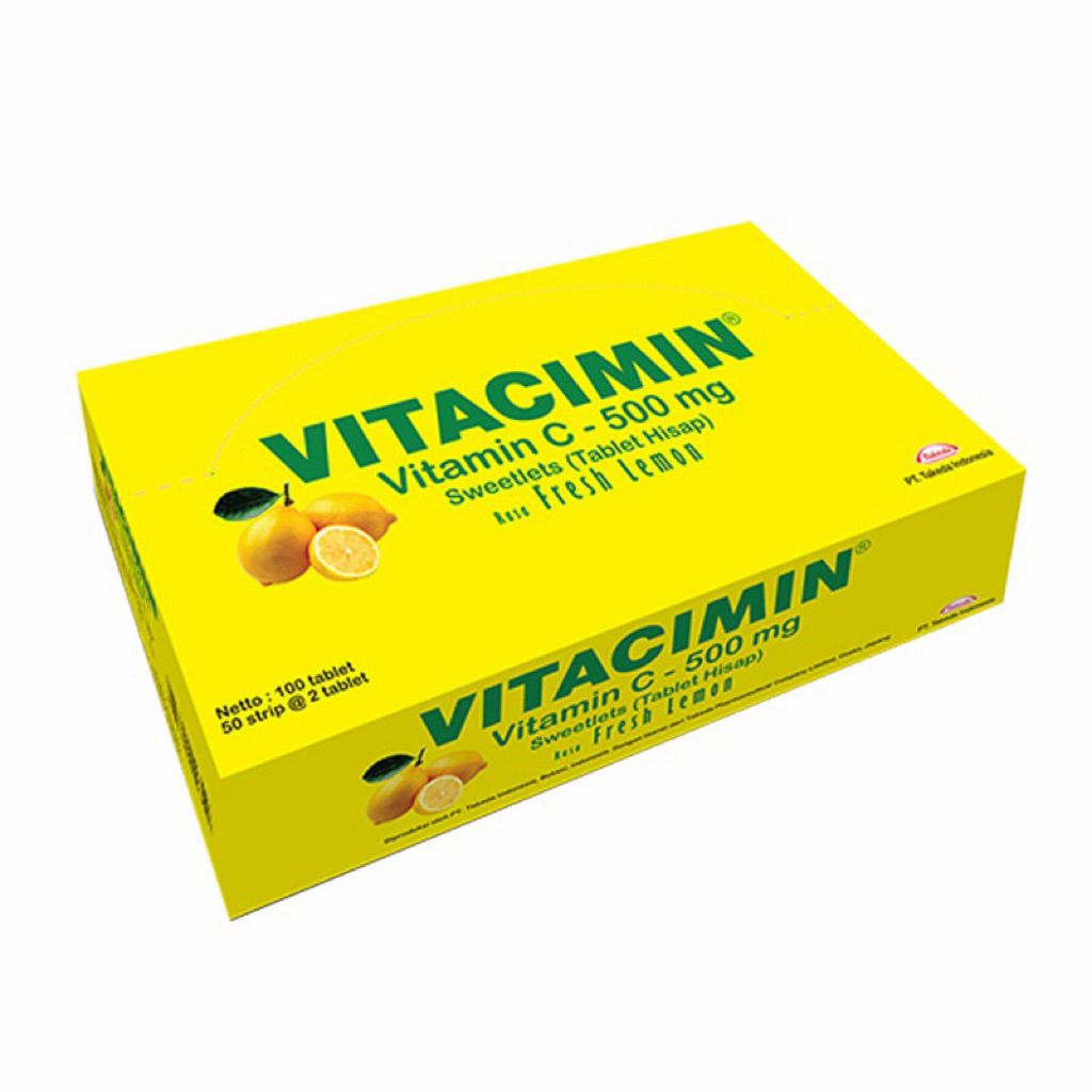 VITACIMIN 500 MG BOX 100 TABLET