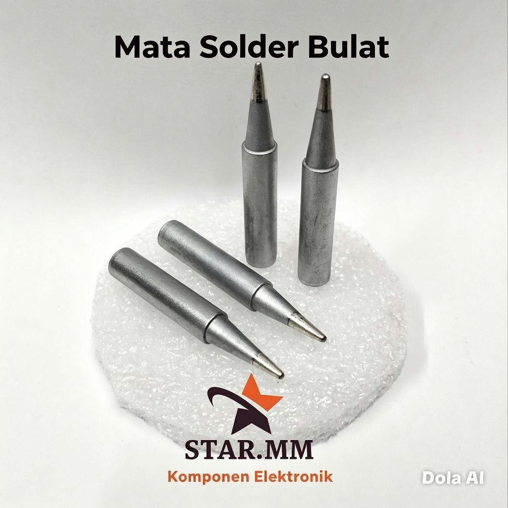 Mata Solder Bulat (2Biji)