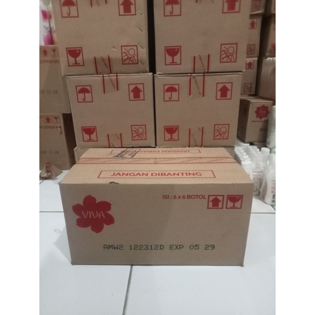 1 Karton (36pcs) Viva Air Mawar 200ml