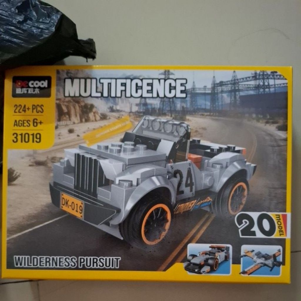 de cool bricks multificence 224 pcs NEW