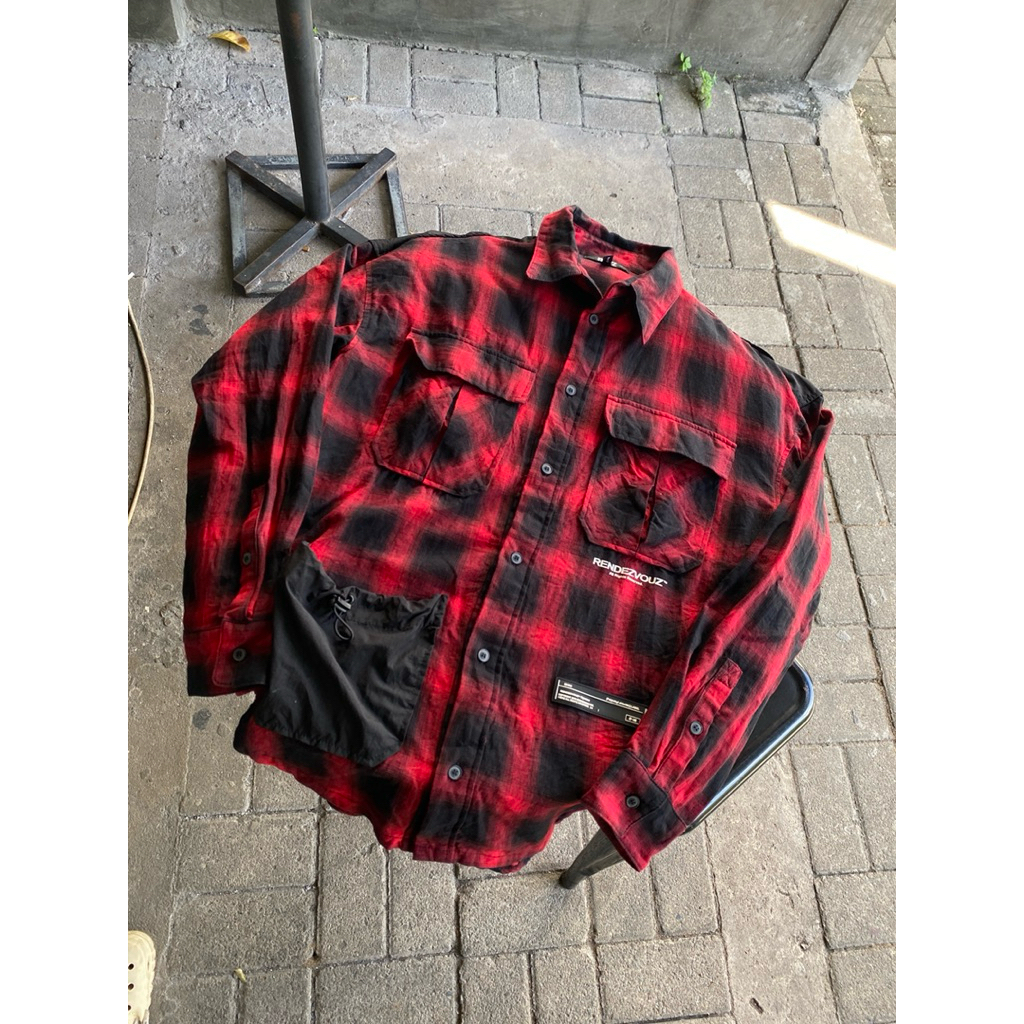 kemeja flanell rdzv