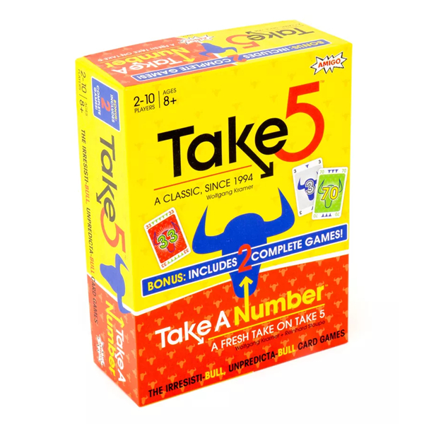Take 5 & Take A Number Board Game