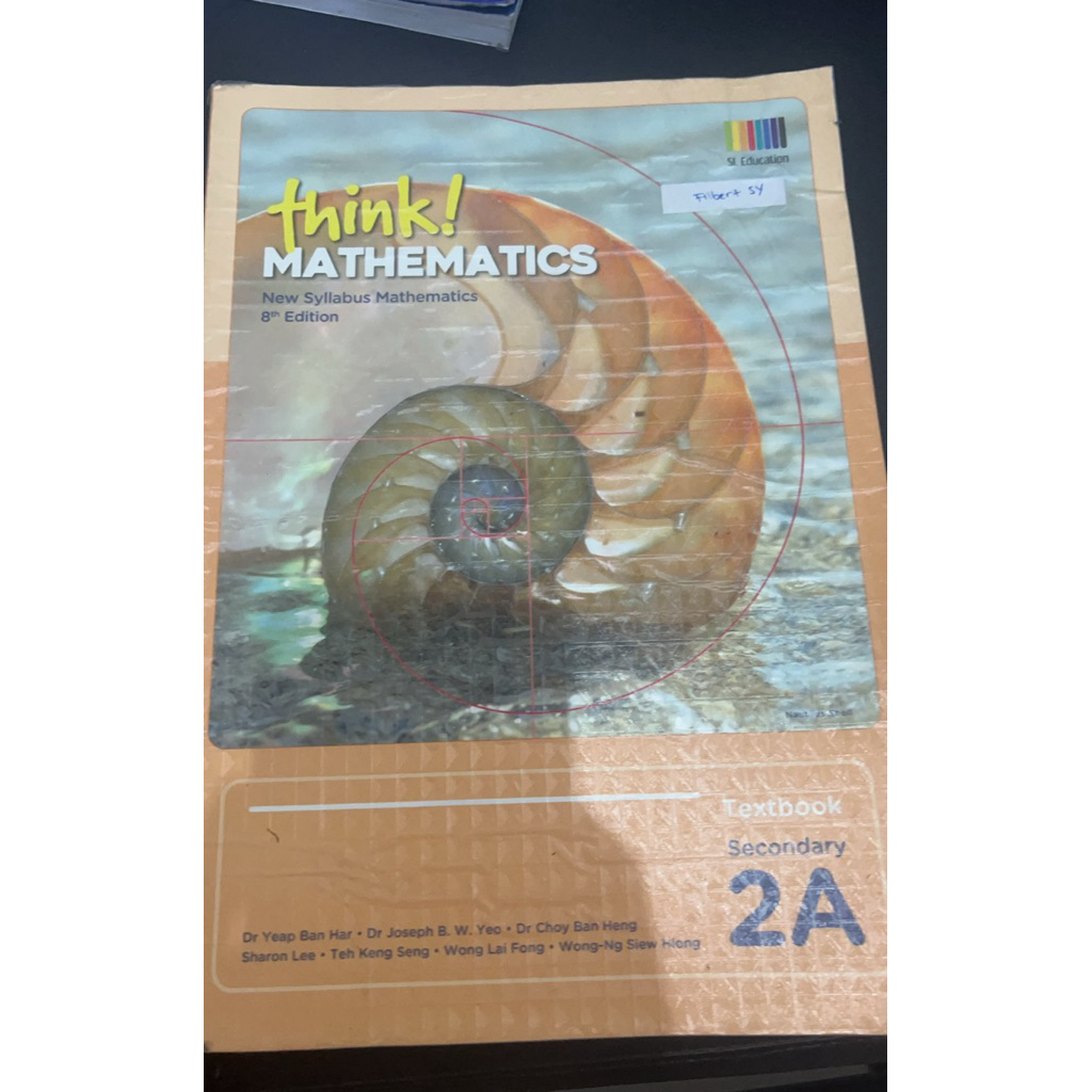 Think! Mathematic 2A -2NDBOOK