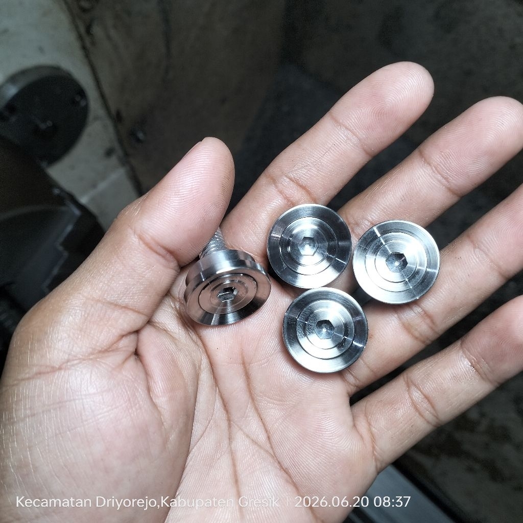 ring pustep k45 bahan stanlis ss304