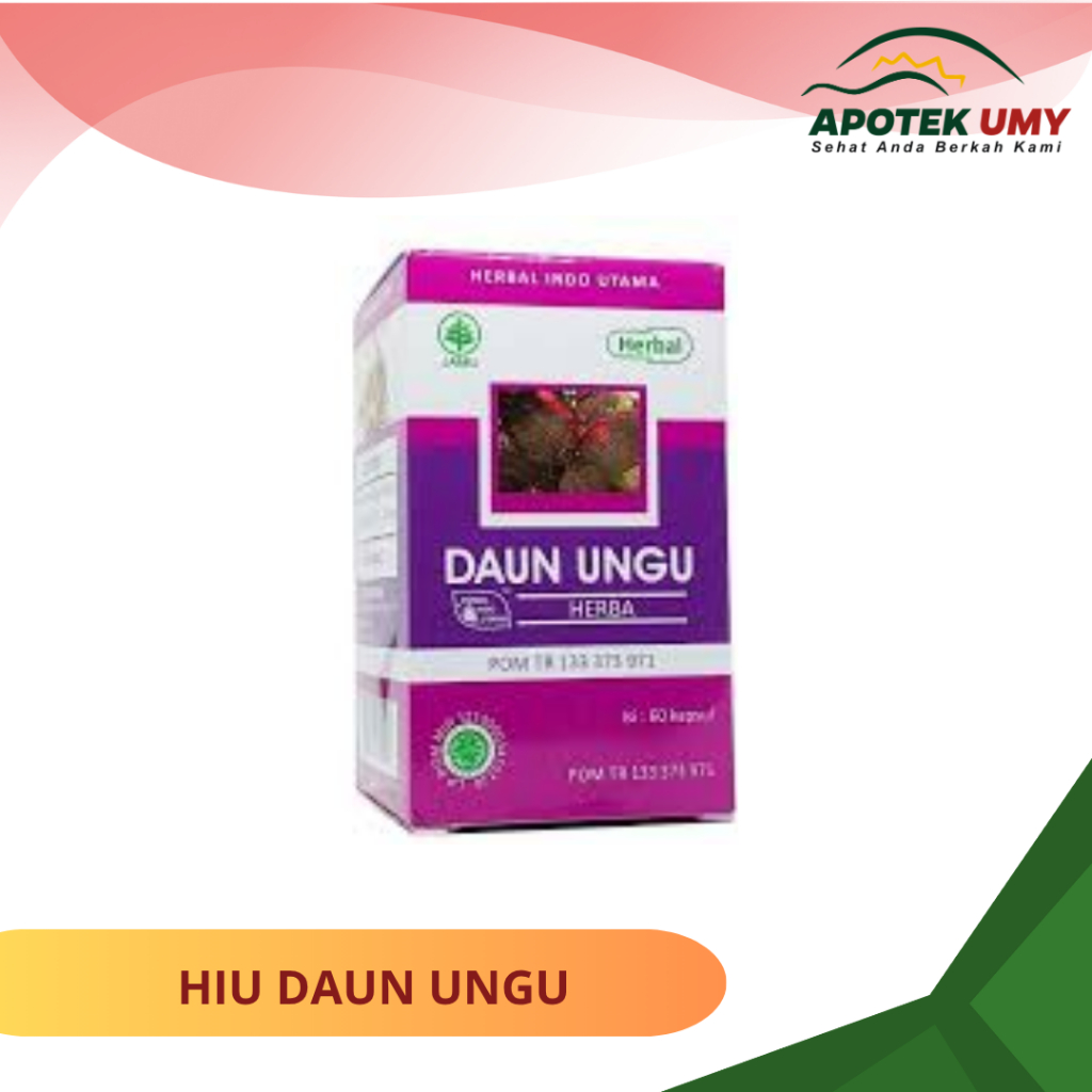 DAUN UNGU ISI 60 KAPSUL