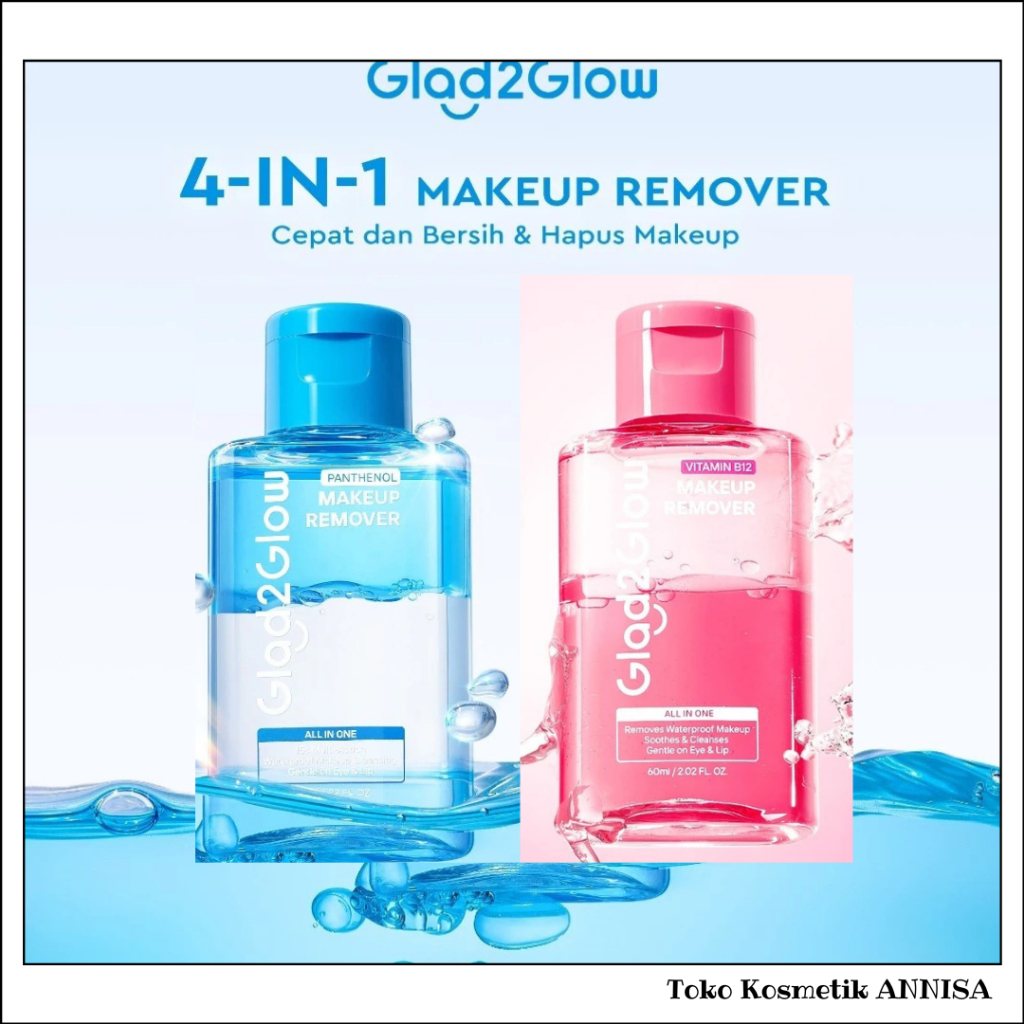 GLAD2GLOW All In One Makeup Remover