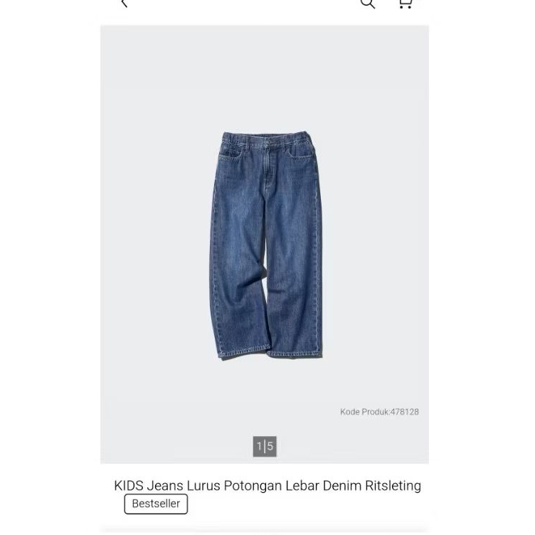 preloved jeans uniqlo