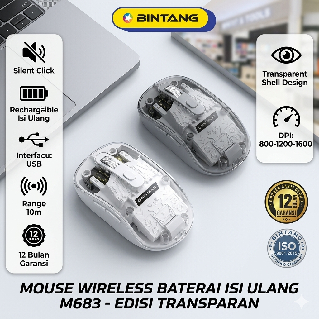 MOUSE BLUETOOTH WITH CHARGING BT 2.4G MS06