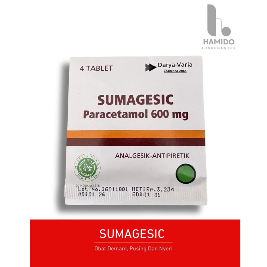 SUMAGESIC 600 MG 4 TABLET