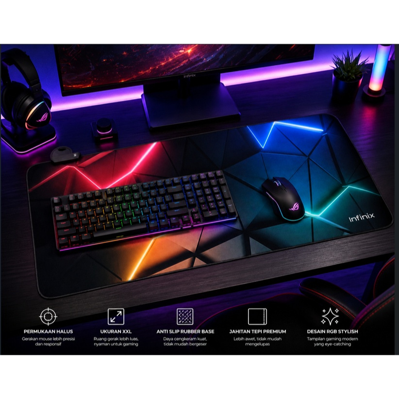 Mousepad RGB INFINIX