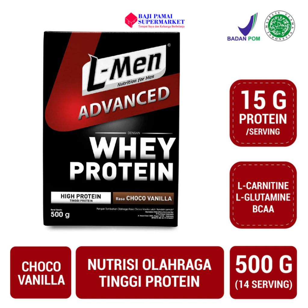 L-Men Advanced High Protein Choco Vanila 500gr