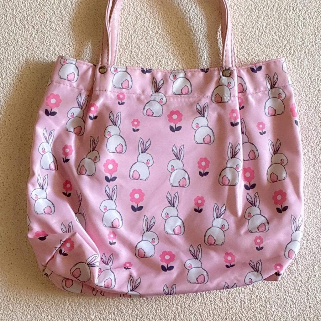 pink bunny bag