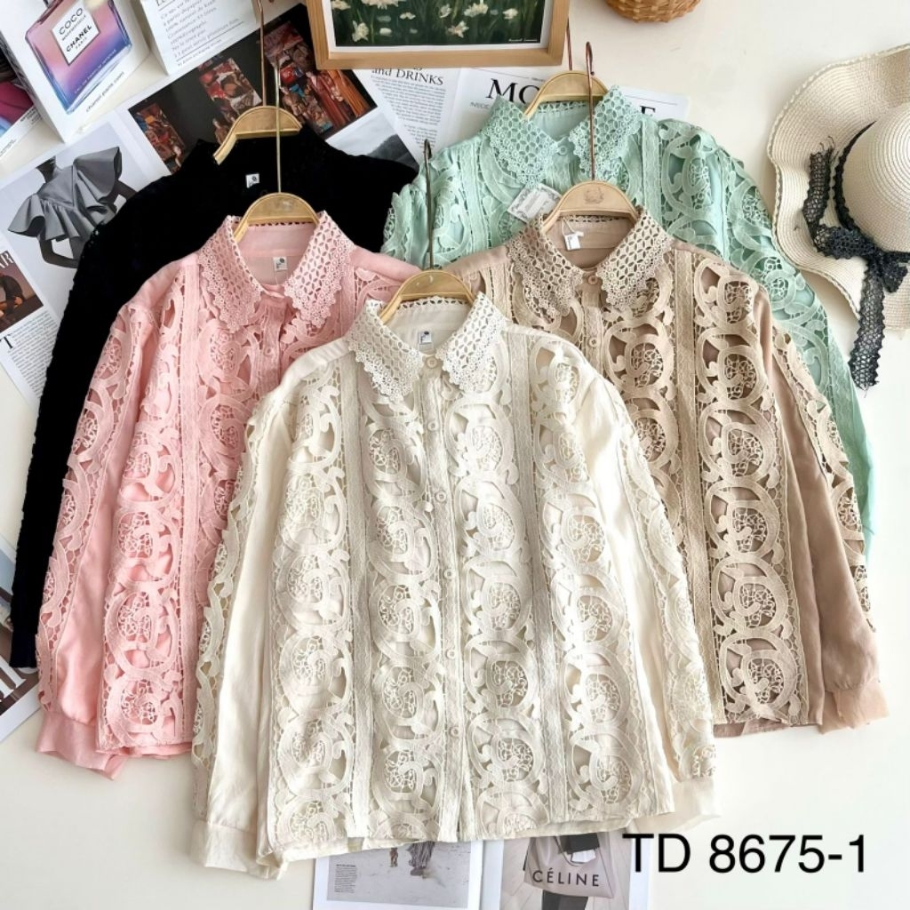 Atasan Katun Bordir Premium